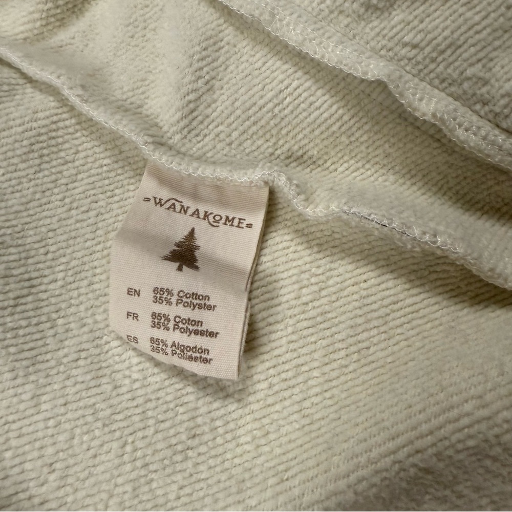 Wanakome Athena Ivory Full-Zip Hoodie - Picture 7 of 7